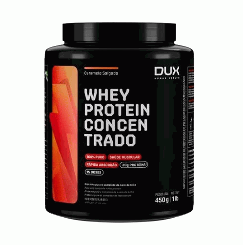 Whey Protein Concentrado Pote (450g) - Dux Human Health