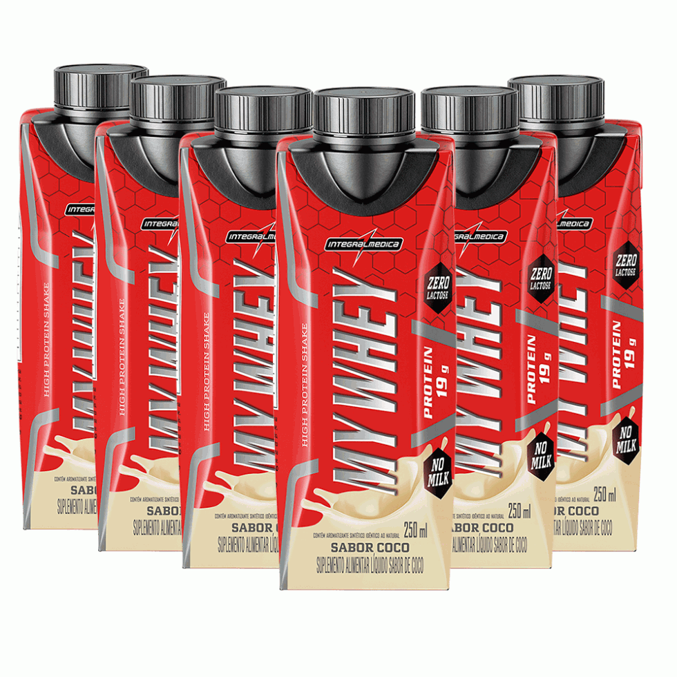 My Whey (250ml) - 6 unidades Integralmédica