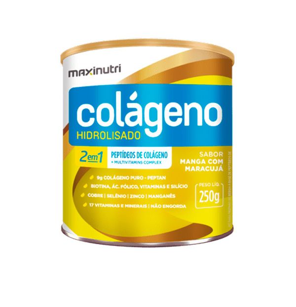 Colágeno Hidrolisado 2 em 1 ZERO (250g) - MaxiNutri