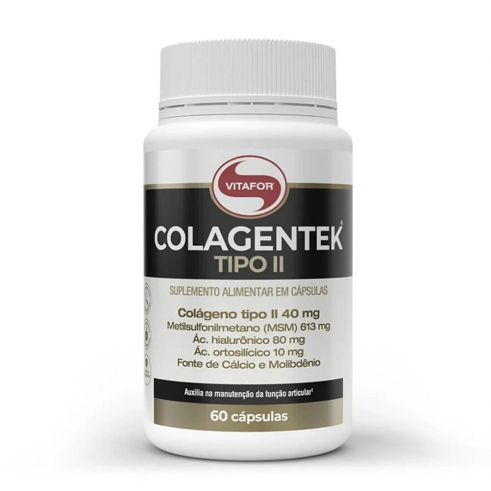 Colagentek Tipo II 613mg (60 caps) VitaFor
