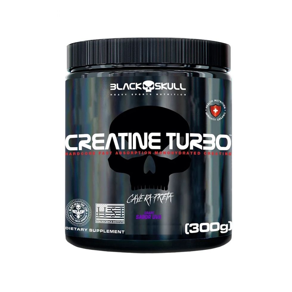Creatine Turbo (300g) - Black Skull