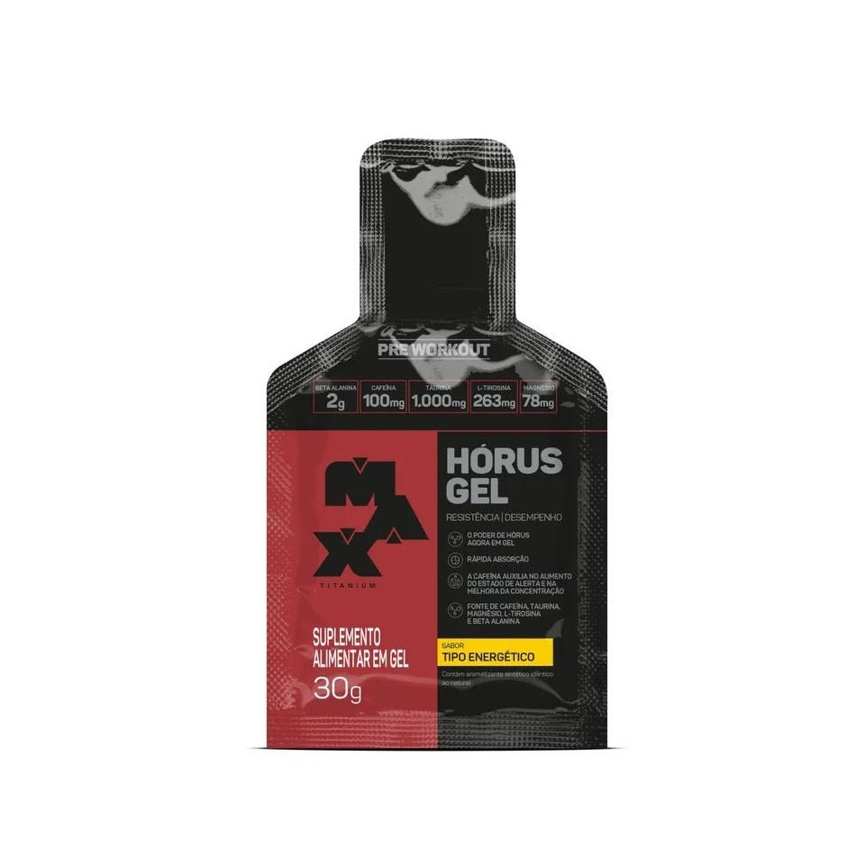Hórus Gel Sachê (30g) - Tipo Energético Max Titanium