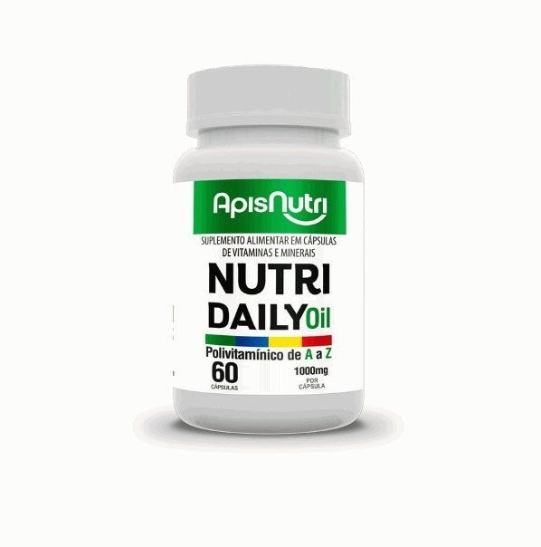 Polivitamínico Concentrado Nutri Daily - 1000mg (60 caps) Apisnutri