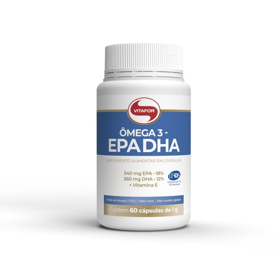 Ômega 3 EPA DHA 1g (60 Caps) VitaFor