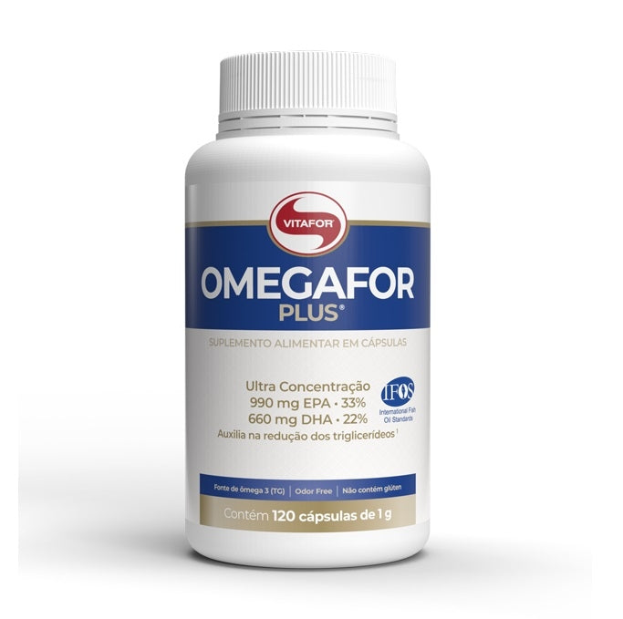 OMEGAFOR PLUS (120 cápsulas) - VITAFOR