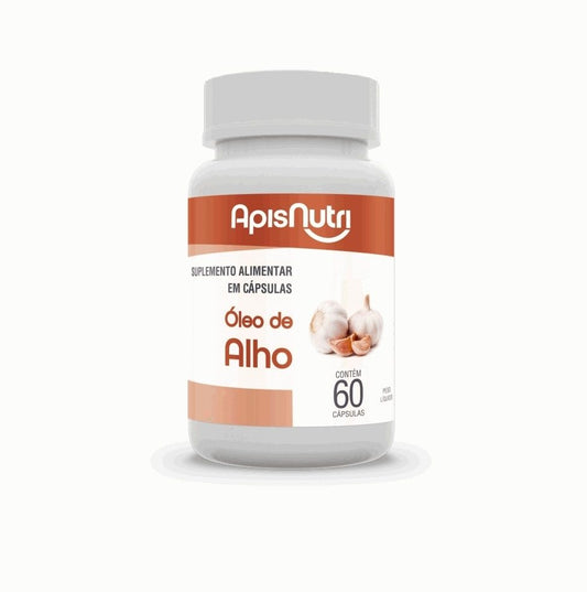 Óleo de Alho 500mg (60 caps) Apisnutri
