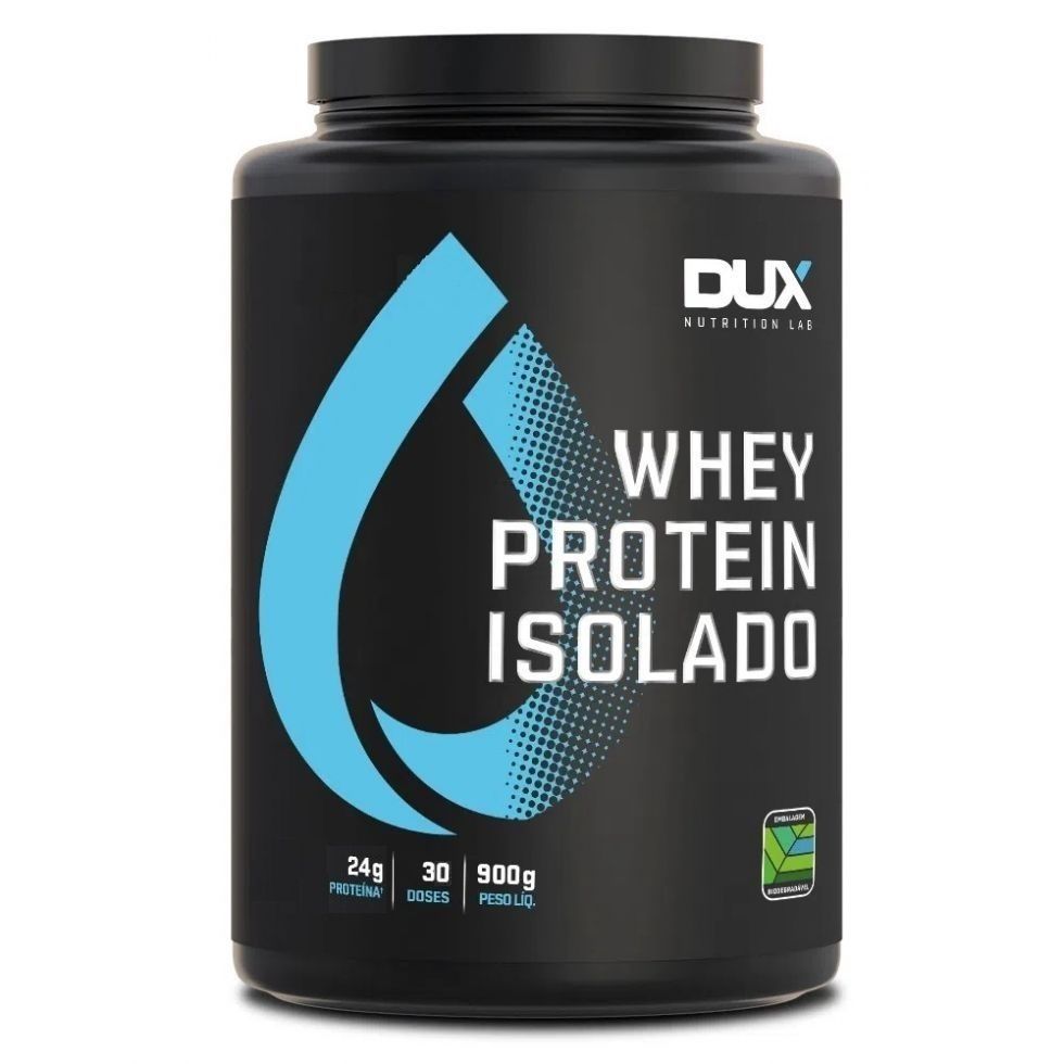 Whey Protein Isolado Pote (900g) - Dux Human Health