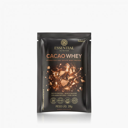 Cacao Whey Sachê (28g) - Cacau Essential Nutrition