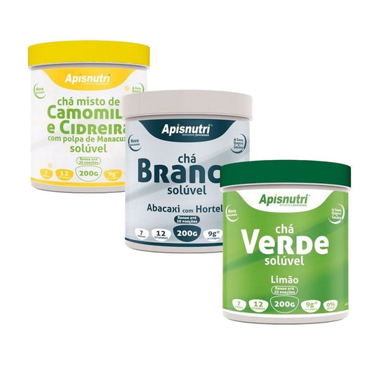 Chá Solúvel (200g) - 3 unidades Apisnutri