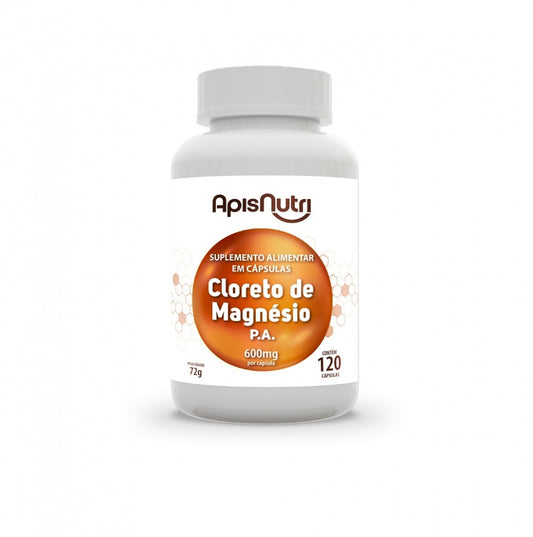 Cloreto de Magnésio - 600mg (120 caps) Apisnutri