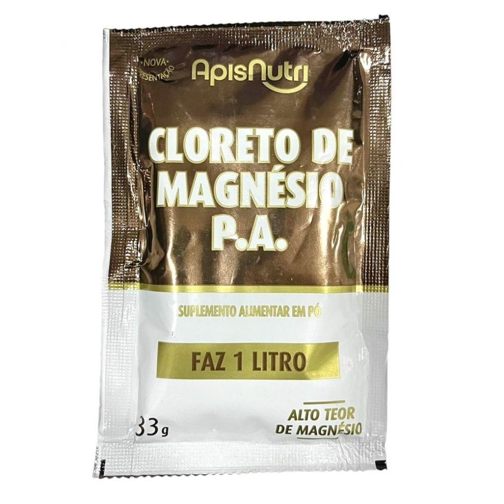 Cloreto de Magnésio Sachê (33g) - ApisNutri