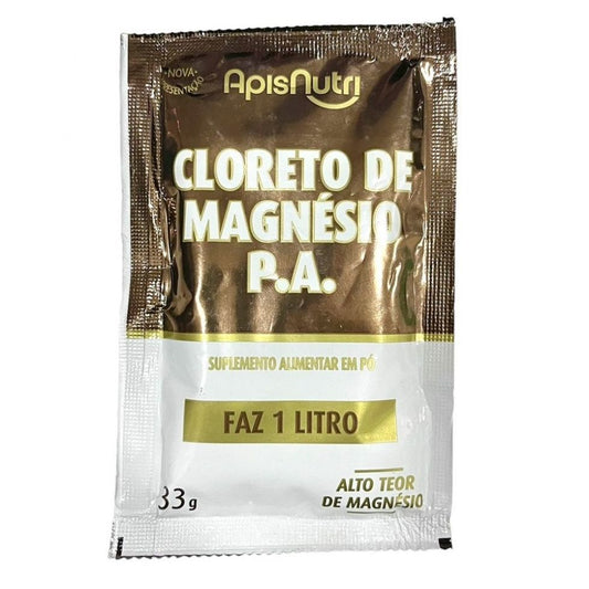 Cloreto de Magnésio Sachê (33g) - ApisNutri