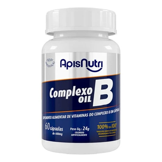 Complexo B Oil - 400mg (60 caps) Apisnutri