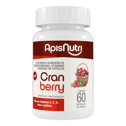 Cranberry 500mg (60 caps) Apisnutri