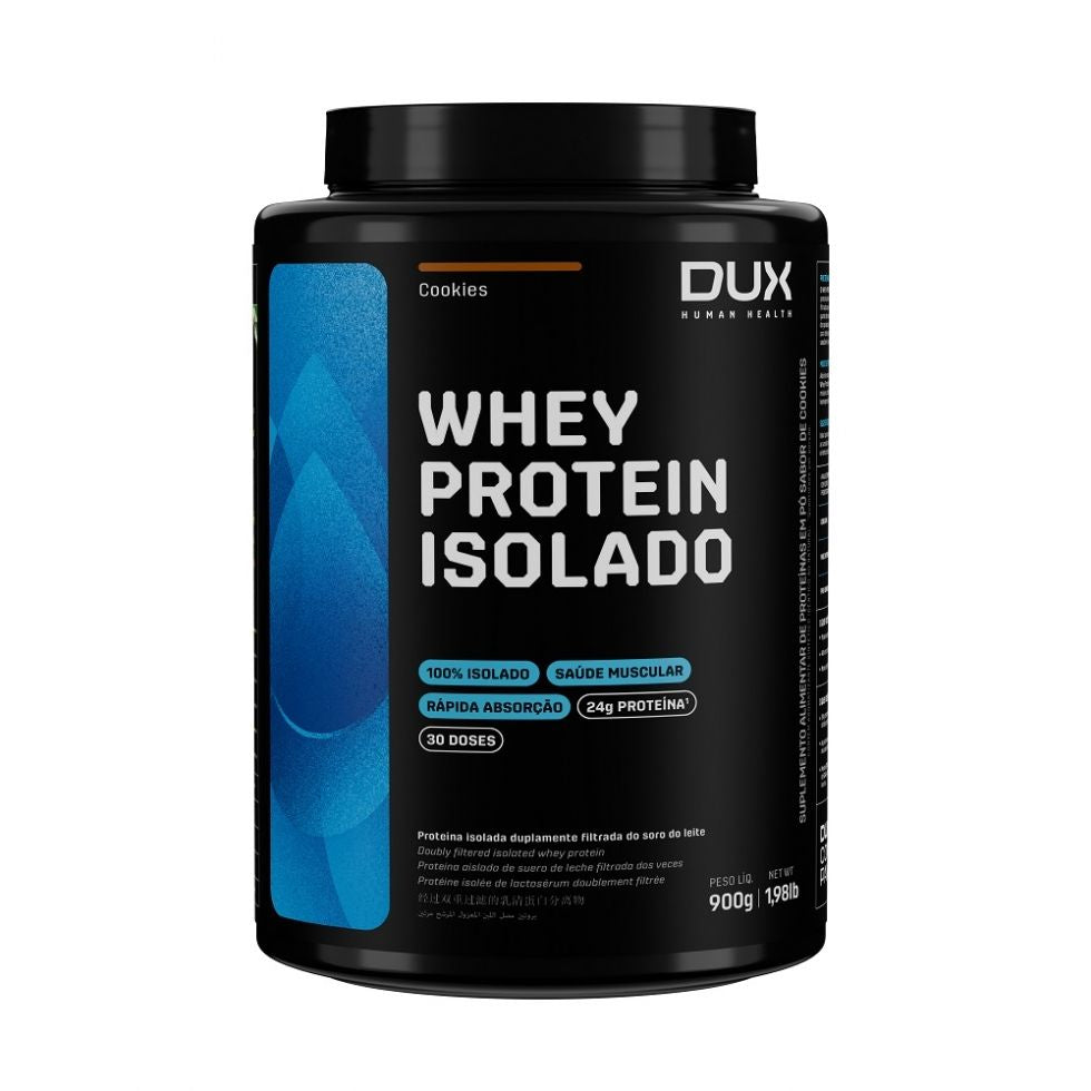 Whey Protein Isolado Pote (900g) - Dux Human Health