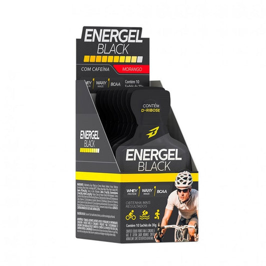 Carboidratos em Gel caixa com 10 pacotes - Sabor Morgango - Body Action