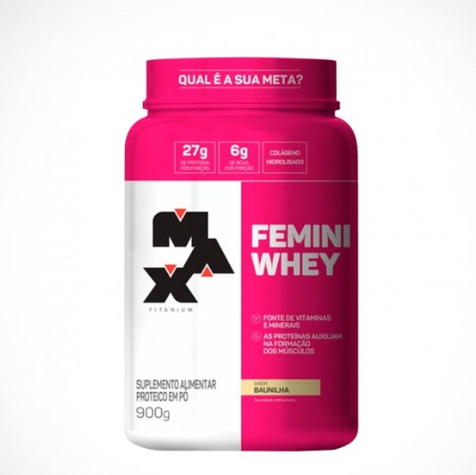 Femini Whey (900g) - Baunilha Max Titanium