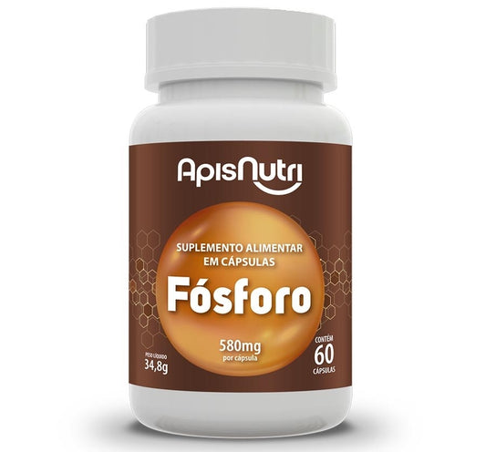 FÓSFORO 580mg (60 caps) - APISNUTRI