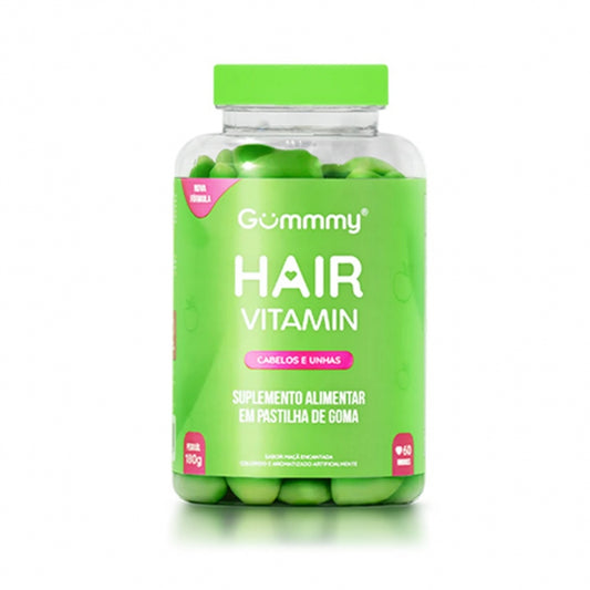 Gummmy Hair Vitamin (60 gomas) - Maçã Verde Gummy