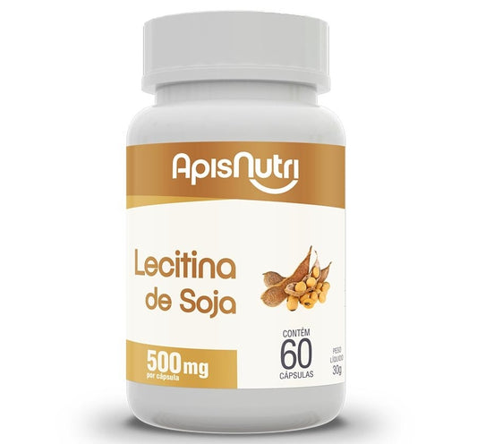 Lecitina de Soja 500mg (60 caps)
