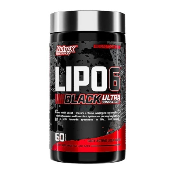 Lipo 6 Black Ultra Concentrade (60 caps) Nutrex Research