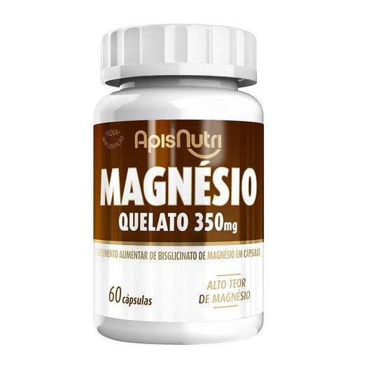 MAGNÉSIO 350mg (60 caps) - APISNUTRI
