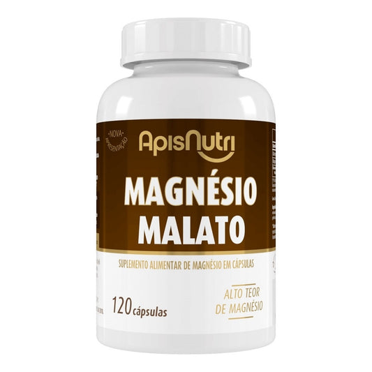 Magnésio Malato (120 caps) Apisnutri