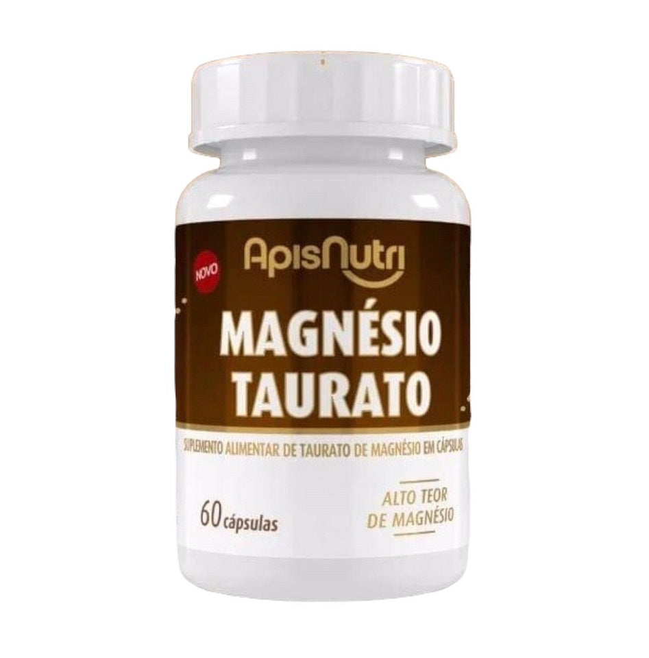 Magnésio Taurato (60 caps) Apisnutri