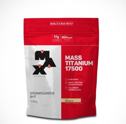 Mass Titanium 17500 (1,4kg) - Baunilha Max Titanium