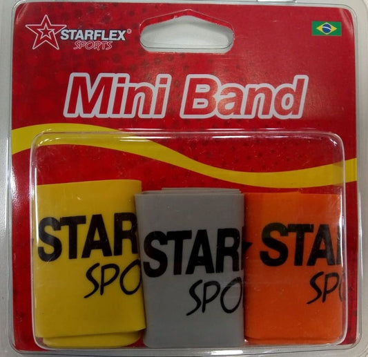 Kit Mini Band (Fraco / Médio / Forte) Starflex