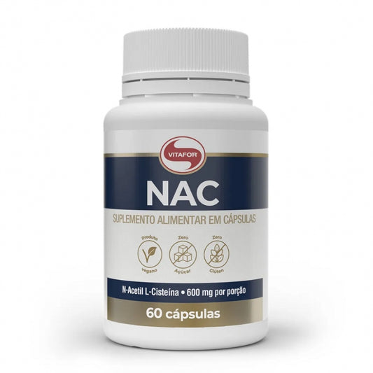 NAC N-Acetil L-Cisteína 600mg (60 caps) VitaFor