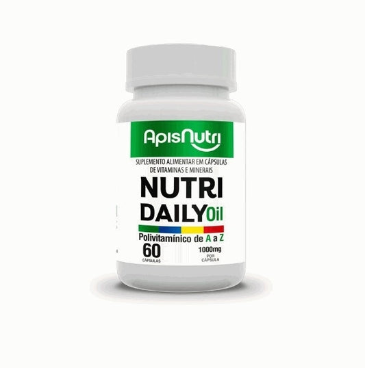 Polivitamínico Concentrado Nutri Daily - 1000mg (60 caps) Apisnutri
