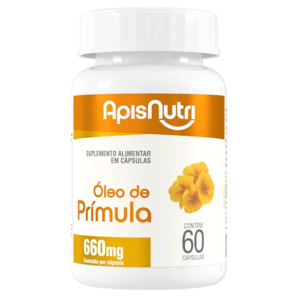 Óleo de Prímula - 660mg (60 caps) Apisnutri