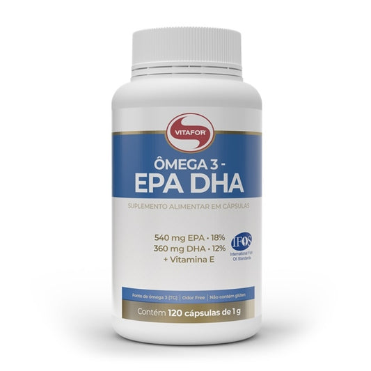 Ômega 3 EPA DHA 1g (120 Caps) VitaFor
