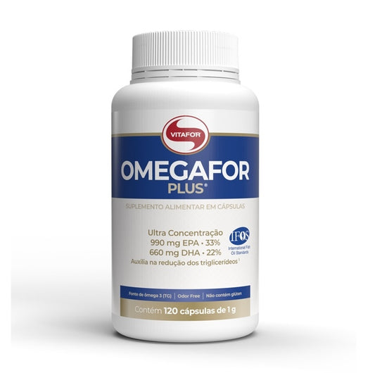OMEGAFOR PLUS (120 cápsulas) - VITAFOR