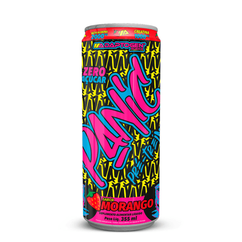 Panic Energy (355 ml) - Morango Adaptogen