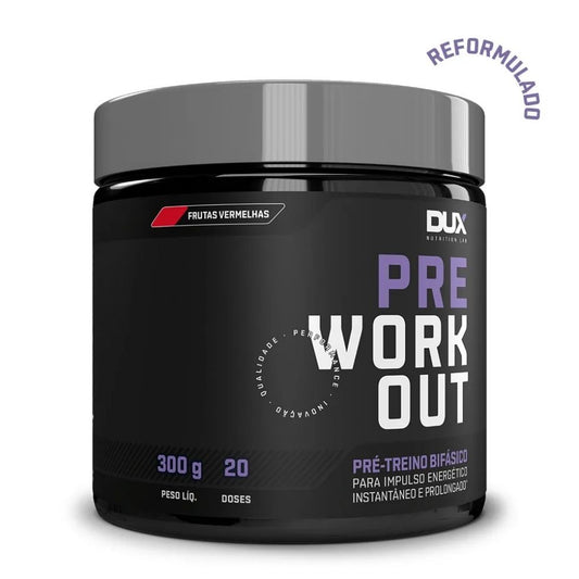 Pre Workout Original (300g) - Frutas Vermelhas Dux Human Health