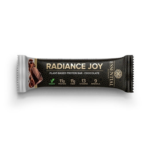 Radiance Joy Vegan Protein Bar (50g) - Chocolate Essential Nutrition
