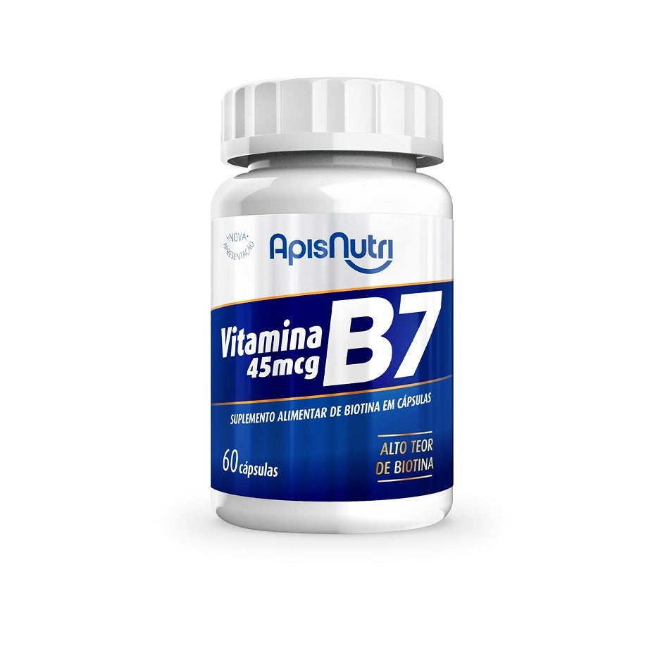 Vitamina B7 (60 caps) Apisnutri