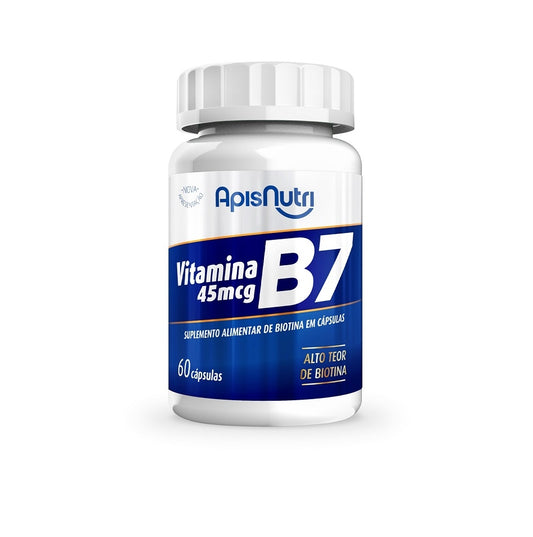 Vitamina B7 (60 caps) Apisnutri