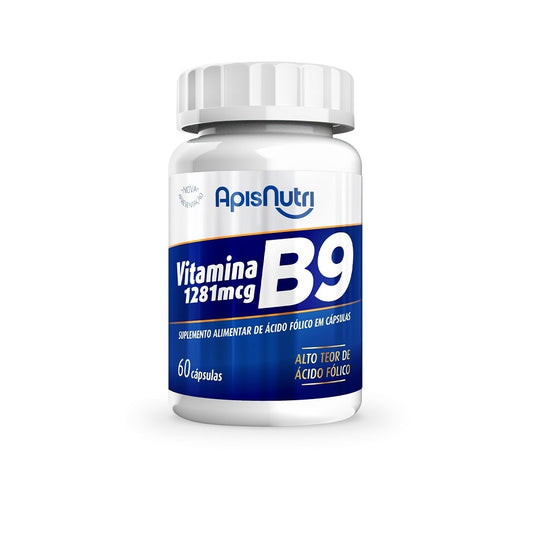 Vitamina B9 - 1281mcg (60 caps) Apisnutri