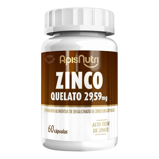 Zinco Quelato (60 caps) Apisnutri