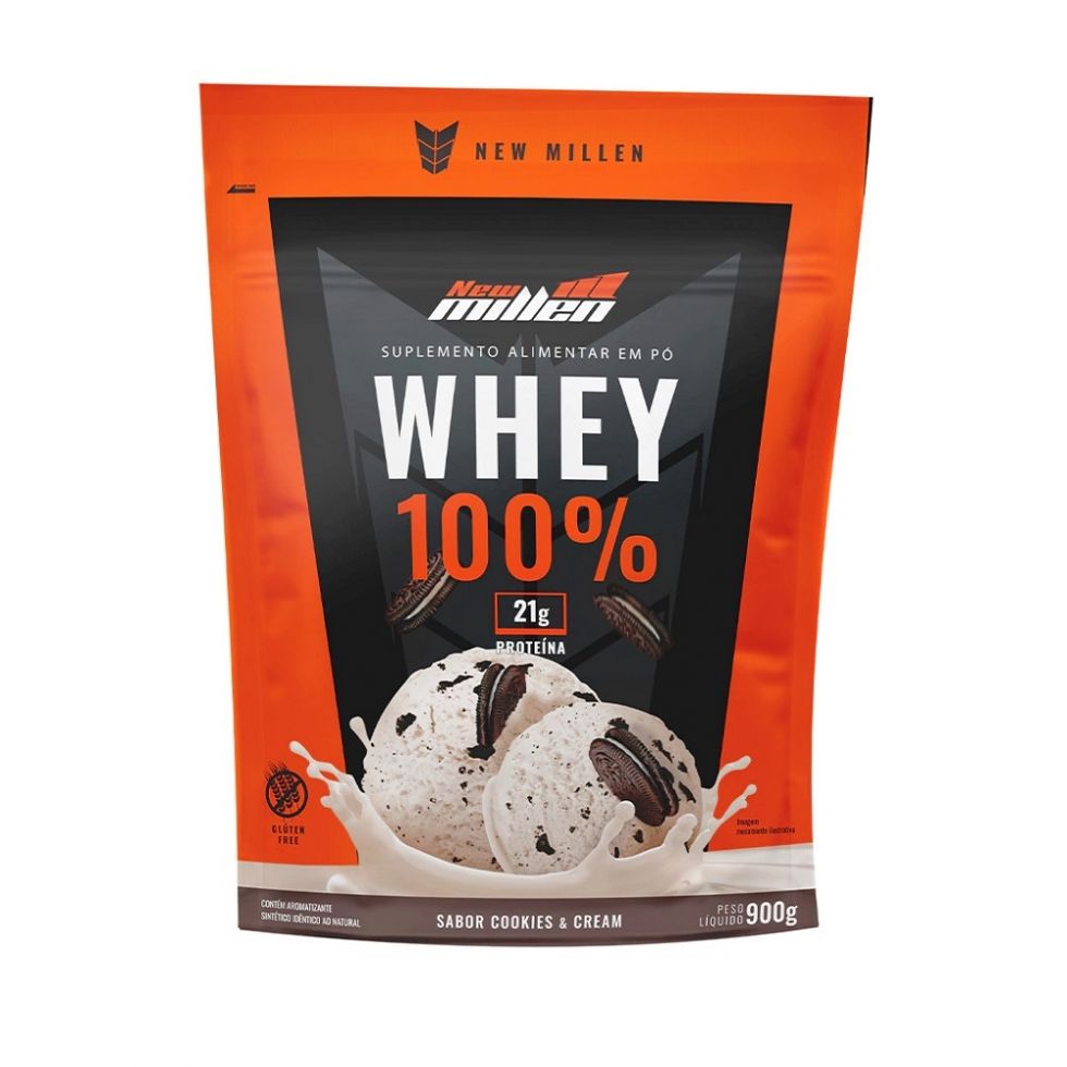 Whey 100% Refil (900g) - New Millen