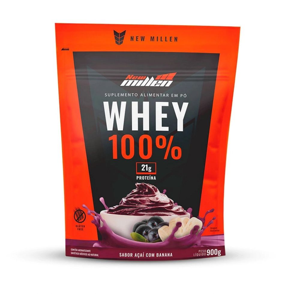 Whey 100% Refil (900g) - New Millen