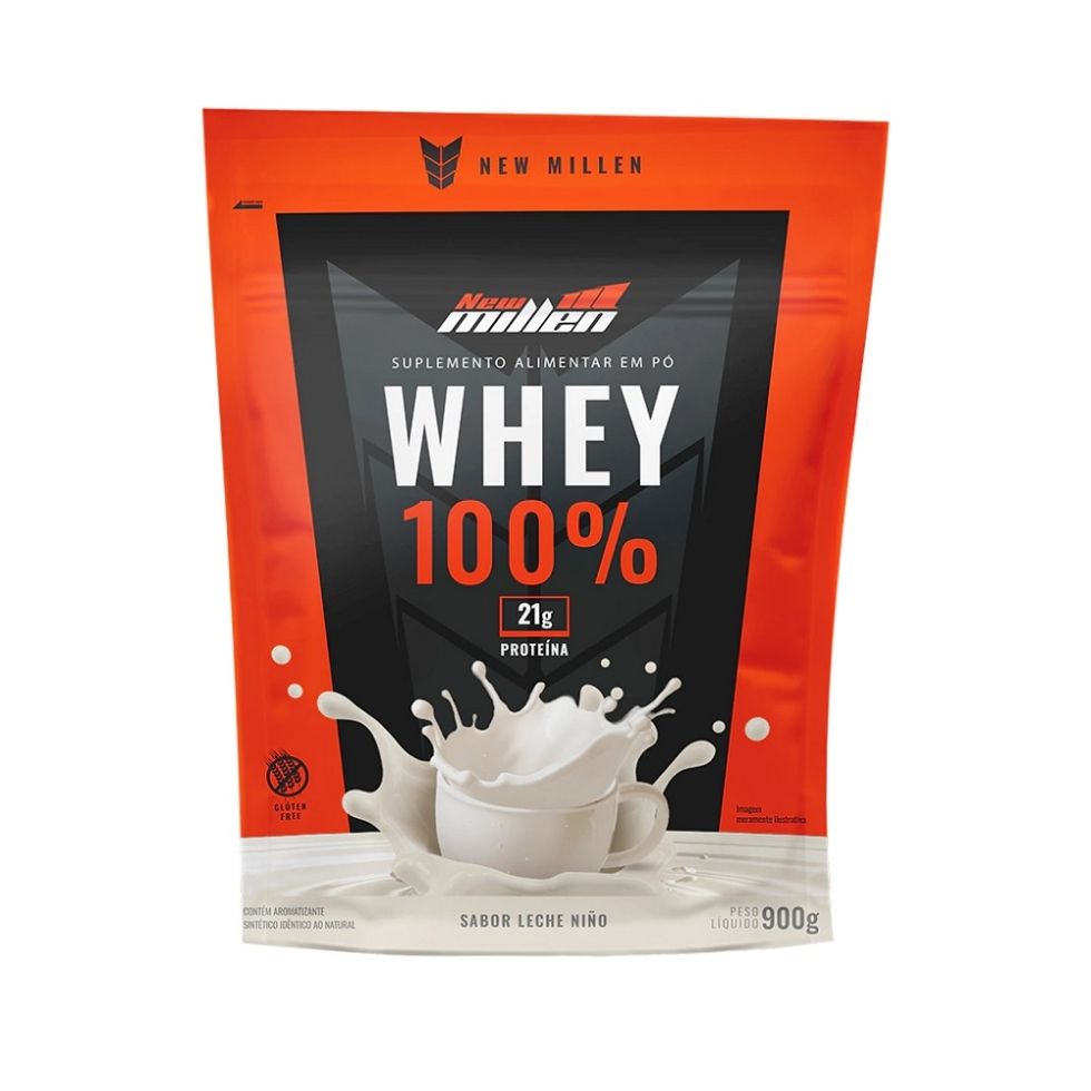 Whey 100% Refil (900g) - New Millen