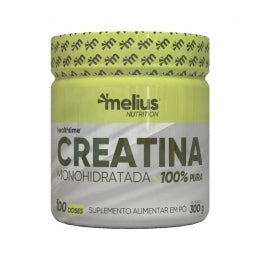 Creatina Monohidratada 100% Pura (300g) - Vencimento 31/08/2025 Health Time Nutrition