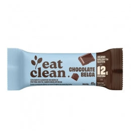 Barrinha de Proteina Eat Clean (45g) - Morango c/ Chocolate Branco