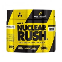 Nuclear Rush Pré-treino (100g) - Vencimento 30/09/2025 - Laranja Body Action